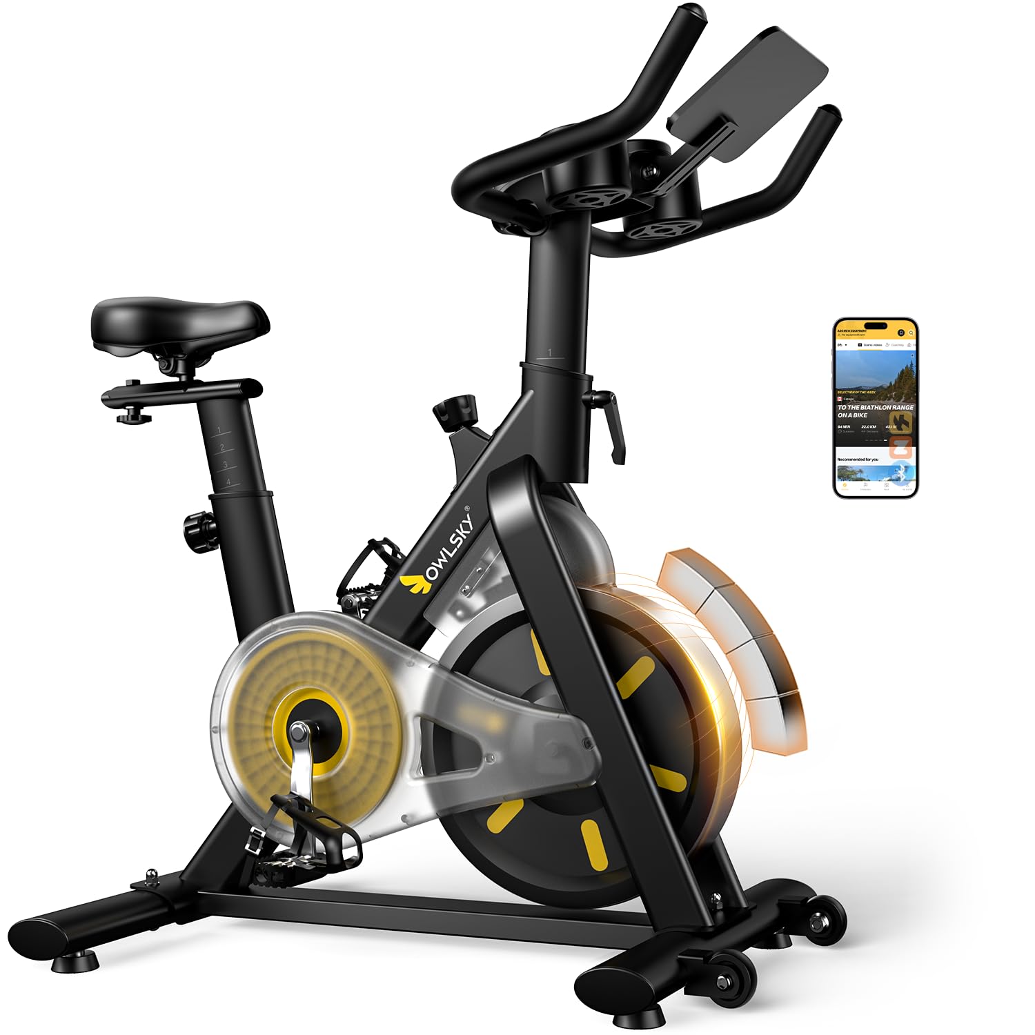 Exercise Bike Magnetic Resistance - Egzersiz Bisikleti Manyetik Direnç 300 lbs