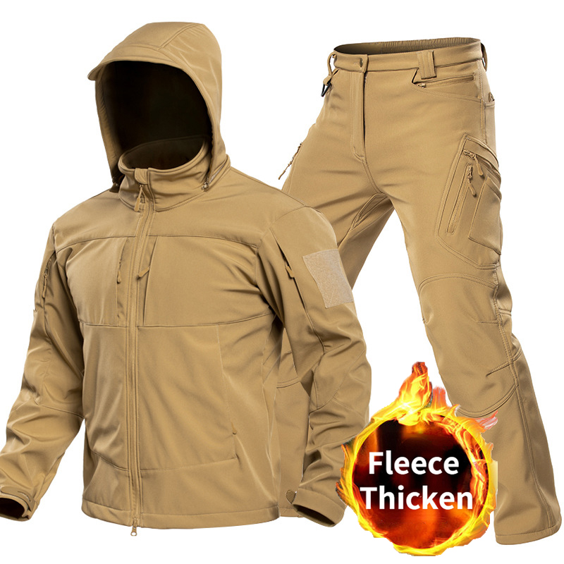 Hiking - Erkekler için Açık Hava Taktiksel Softshell