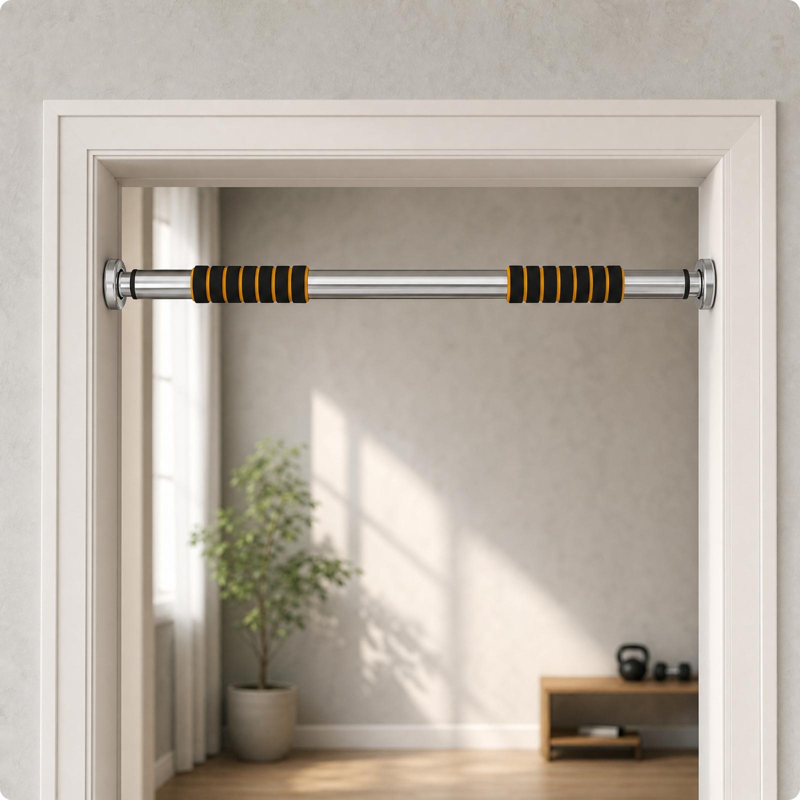 Door Pull Up Bar No Screw - Taşınabilir Kapı Çerçevesi Çekme Barı Ev