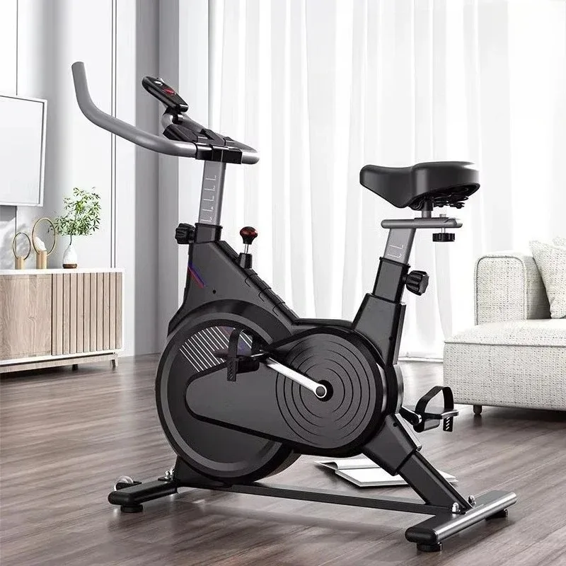 Exercise Bike Magnetic Resistance - Kilo Verme İçin Siyah Beyaz Egzersiz
