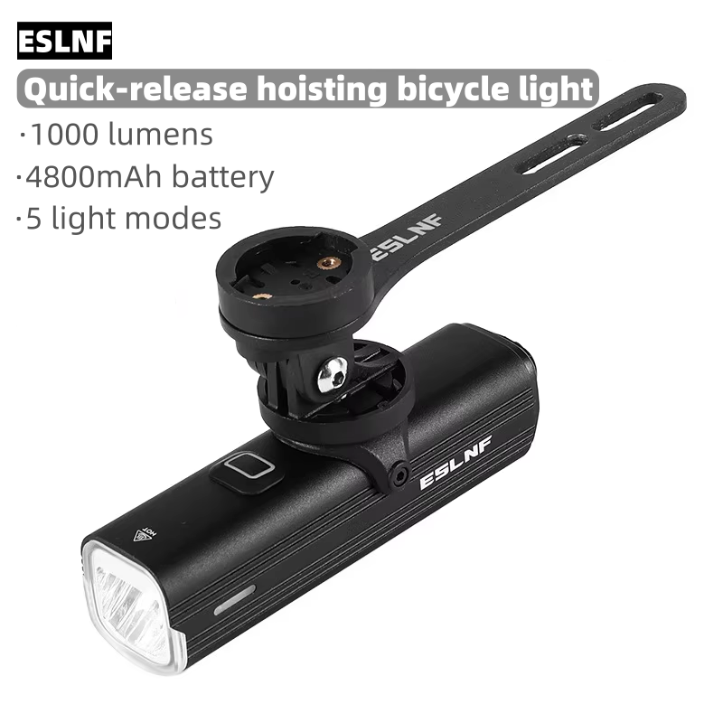 Rechargeable Bicycle Headlight 1000 Lumen - ESLNF Bisiklet Ön Farı 1000 Lümen