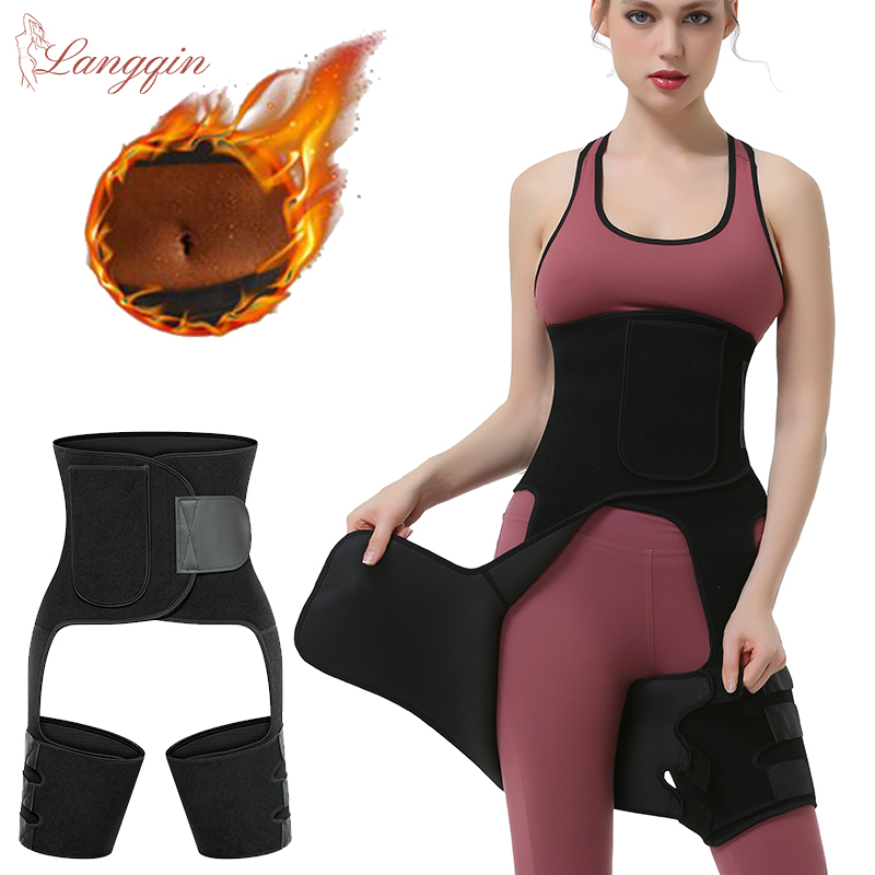 Sweat Waist Trainer Belt Neoprene - Ter Sauna çift sıkıştırma bel eğitmen