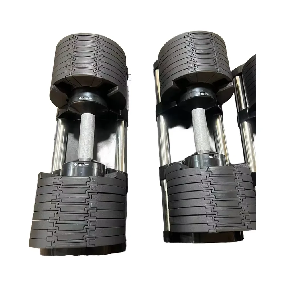 Adjustable Dumbbell Pair 40Kg - Ayarlanabilir Serbest Dambıllar Evde Fitness Antrenmanı