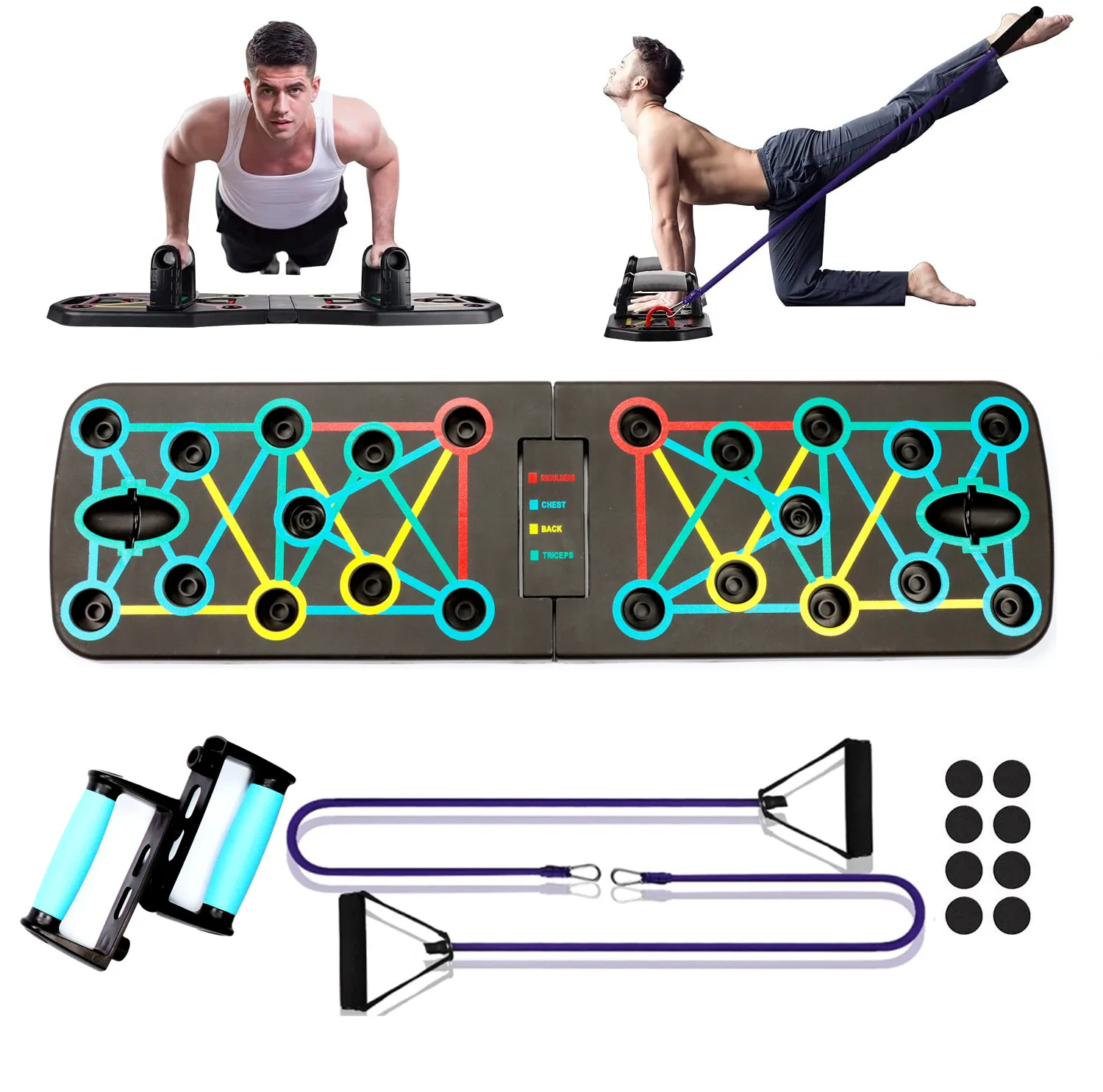 Katlanabilir Çok Fonksiyonlu Ş - Push Up Board Foldable Multi Function incelemesi ve fiyatı
