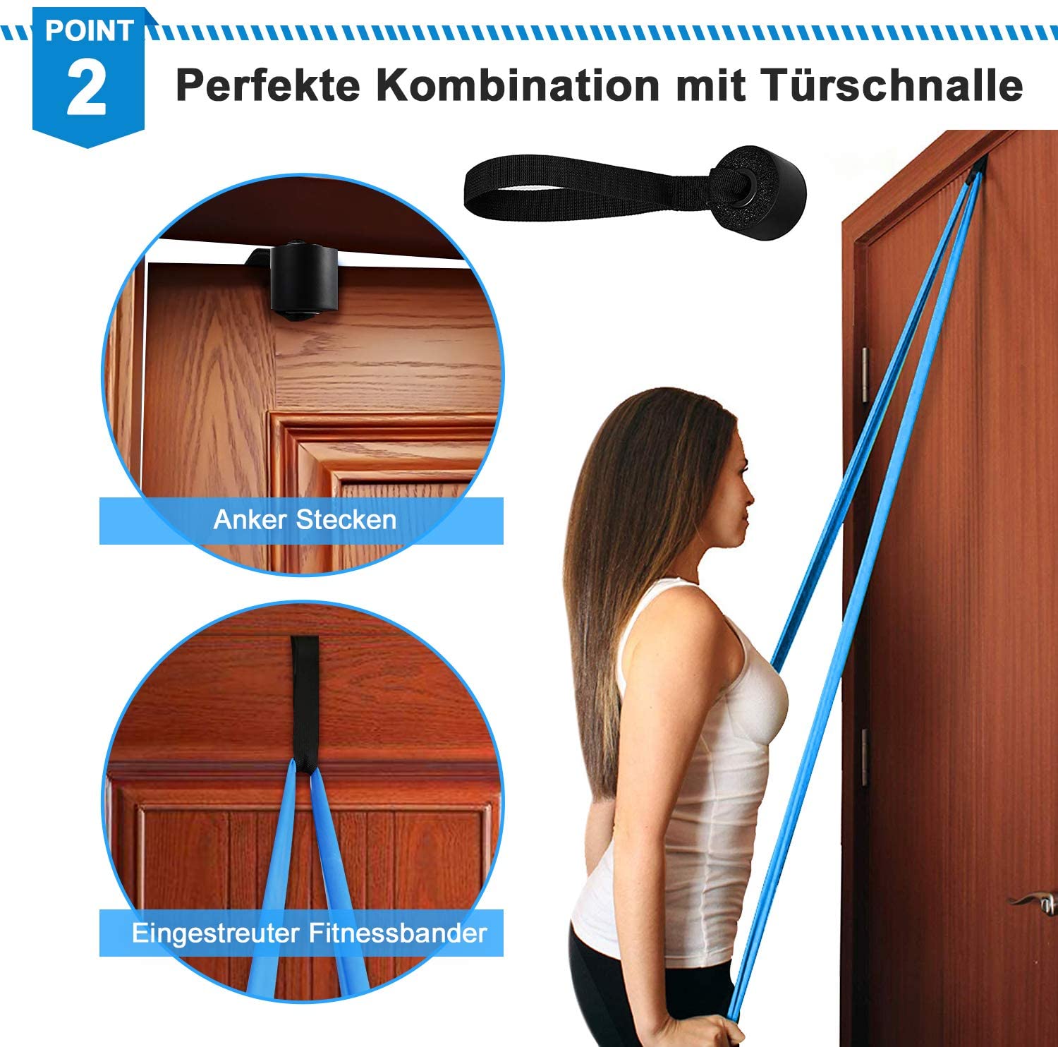 Elastik Fitness Bantları 3 Ade - Pilates Bar Kit With Resistance Bands incelemesi ve fiyatı