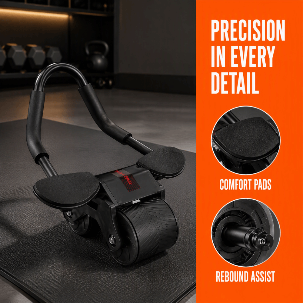 Çelik ABS Otomatik Geri Tepmel - Ab Roller Wheel With Elbow Support incelemesi ve fiyatı