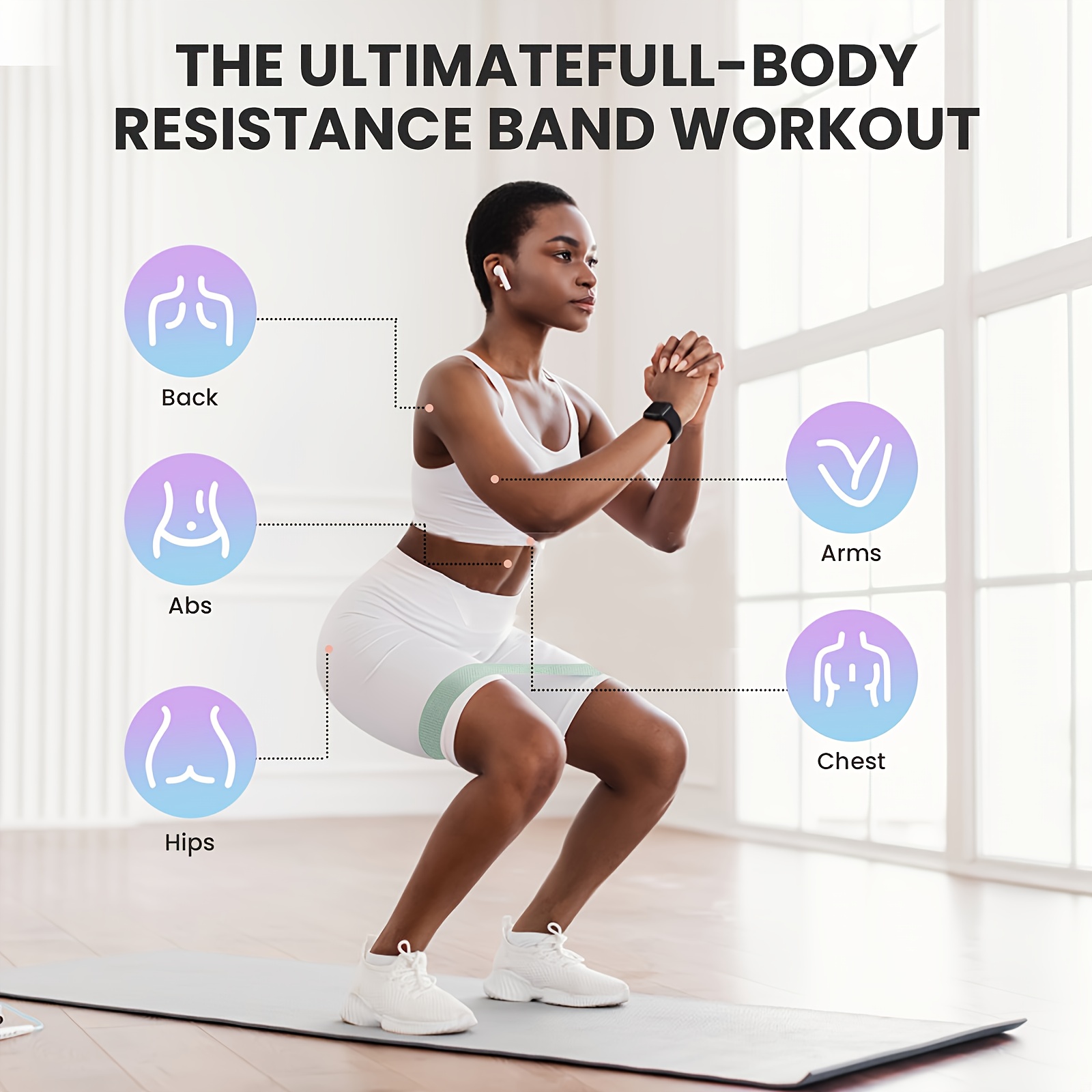 Ağırlıklarla birlikte 1 Adet/4 - Pilates Bar Kit With Resistance Bands incelemesi ve fiyatı