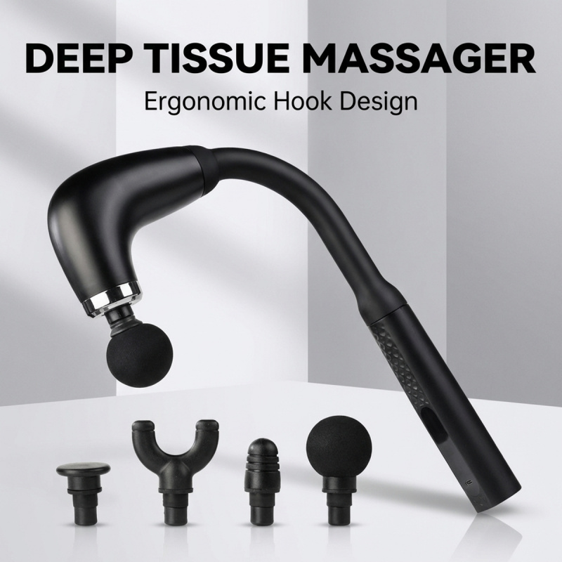 4 Başlıklı Elektrikli Kas Masa - Electric Massage Gun Deep Tissue incelemesi ve fiyatı