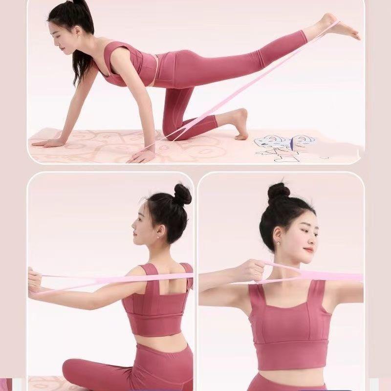 1/3 adet 8-şekilli direnç band - Pilates Bar Kit With Resistance Bands incelemesi ve fiyatı