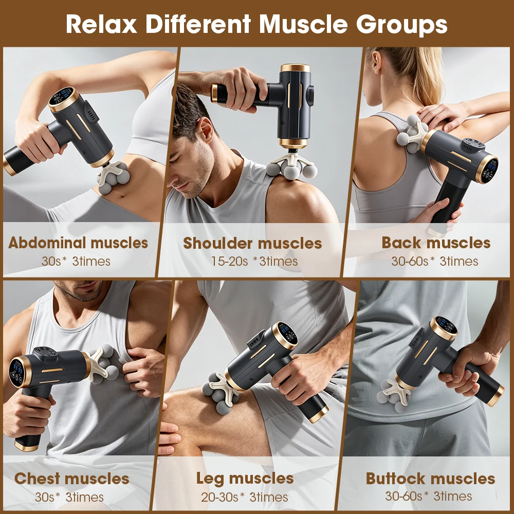 Elektrikli Fasya Tabancası 24W - Electric Massage Gun Deep Tissue incelemesi ve fiyatı