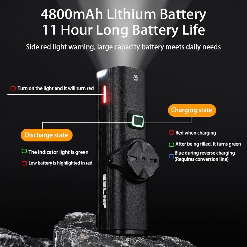 ESLNF Bisiklet Ön Farı 1000 Lü - Rechargeable Bicycle Headlight 1000 Lumen incelemesi ve fiyatı