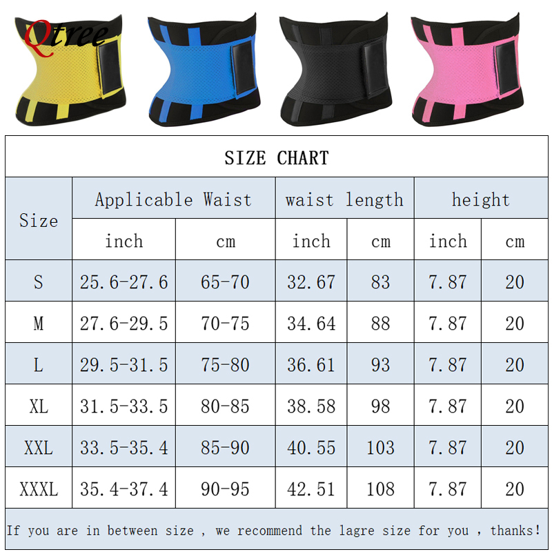 Qtree Sıcak Neopren Bel Eğitme - Sweat Waist Trainer Belt Neoprene incelemesi ve fiyatı
