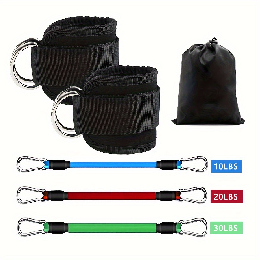 5 Adet Ayak Bileği Direnç Bant - Pilates Bar Kit With Resistance Bands incelemesi ve fiyatı