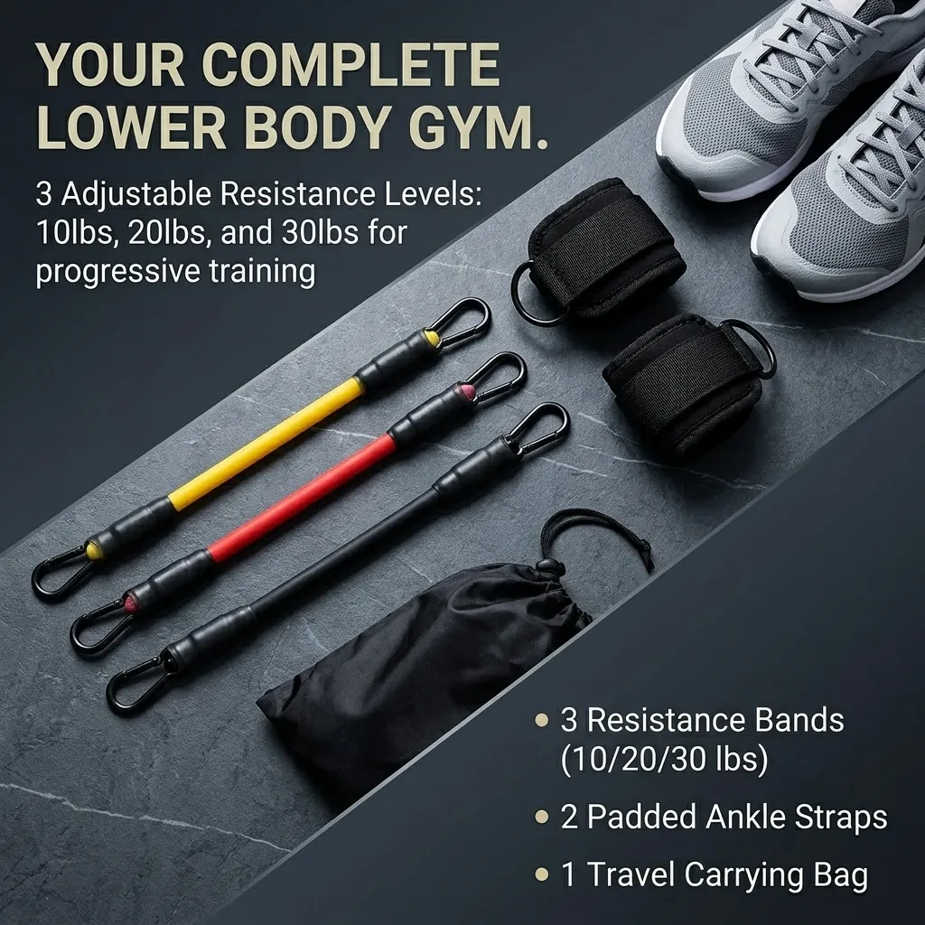 5 Parçalı Ayak Bileği Direnç B - Resistance Bands Set With Handles incelemesi ve fiyatı