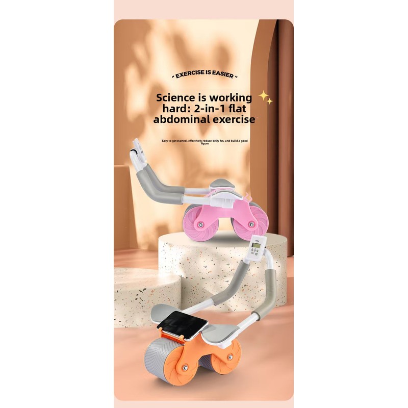 Otomatik Geri Tepmeli Ab Rolle - Ab Roller Wheel With Elbow Support incelemesi ve fiyatı