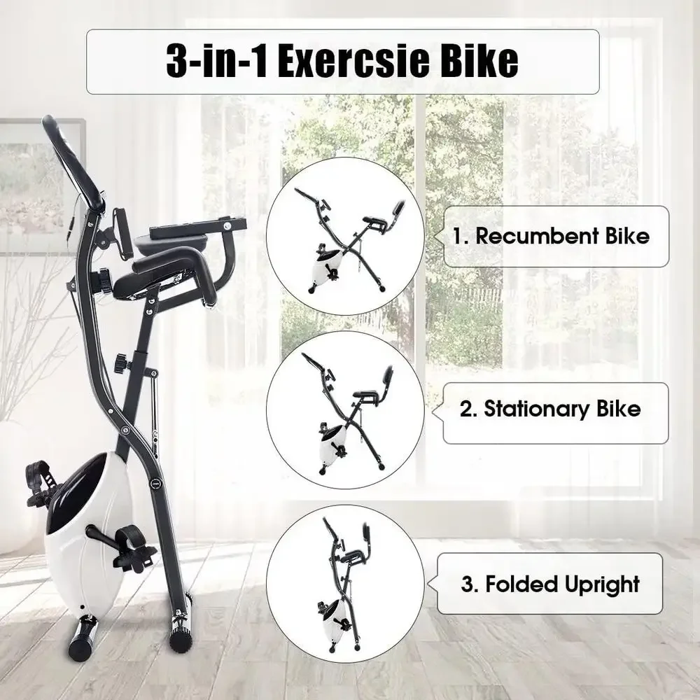 2'si 1 Arada Yatay ve Dik Bisi - Exercise Bike Magnetic Resistance incelemesi ve fiyatı