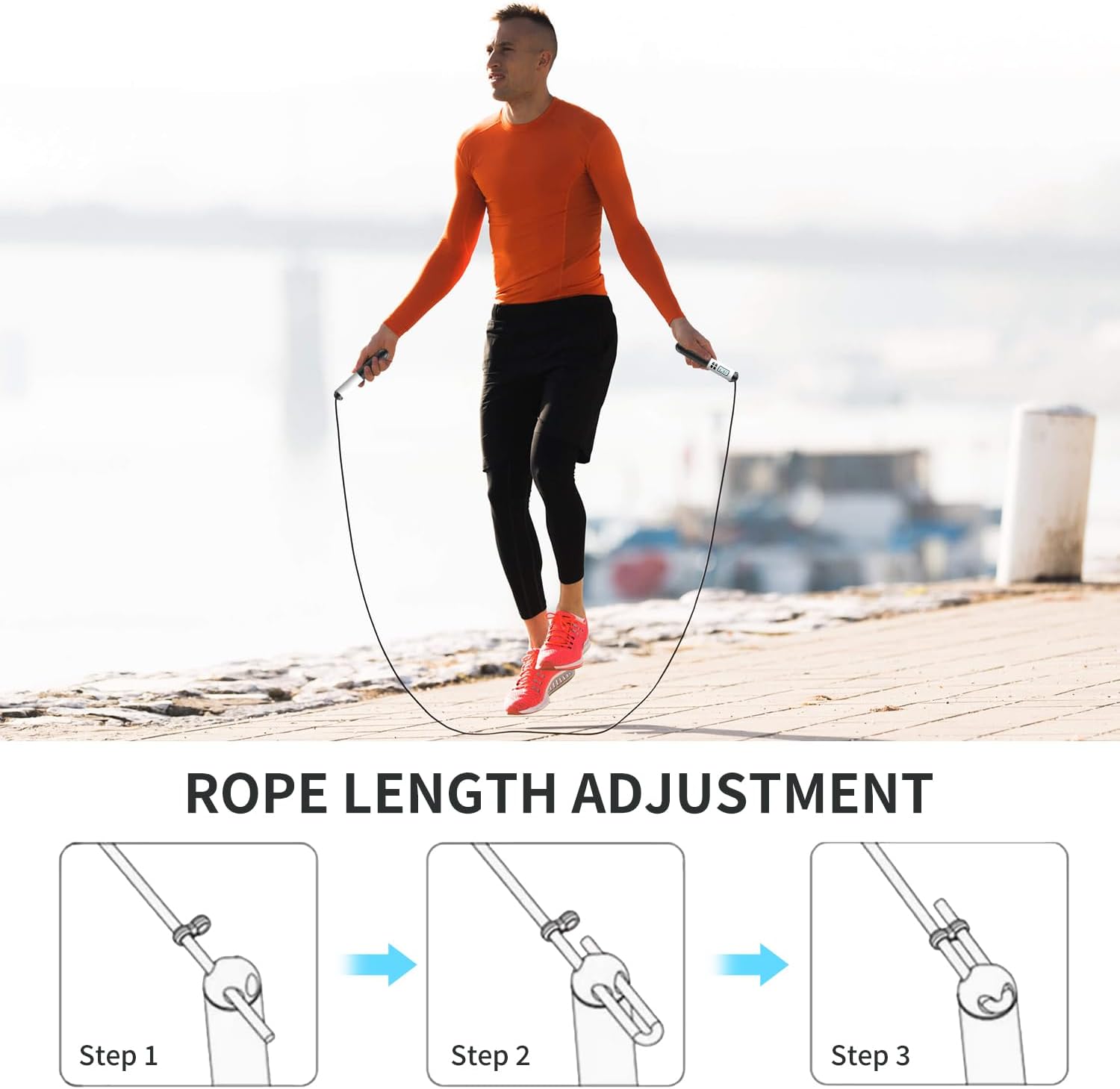 6cm Kablosuz İp Atlama İpi Say - Smart Jump Rope Digital Counter incelemesi ve fiyatı