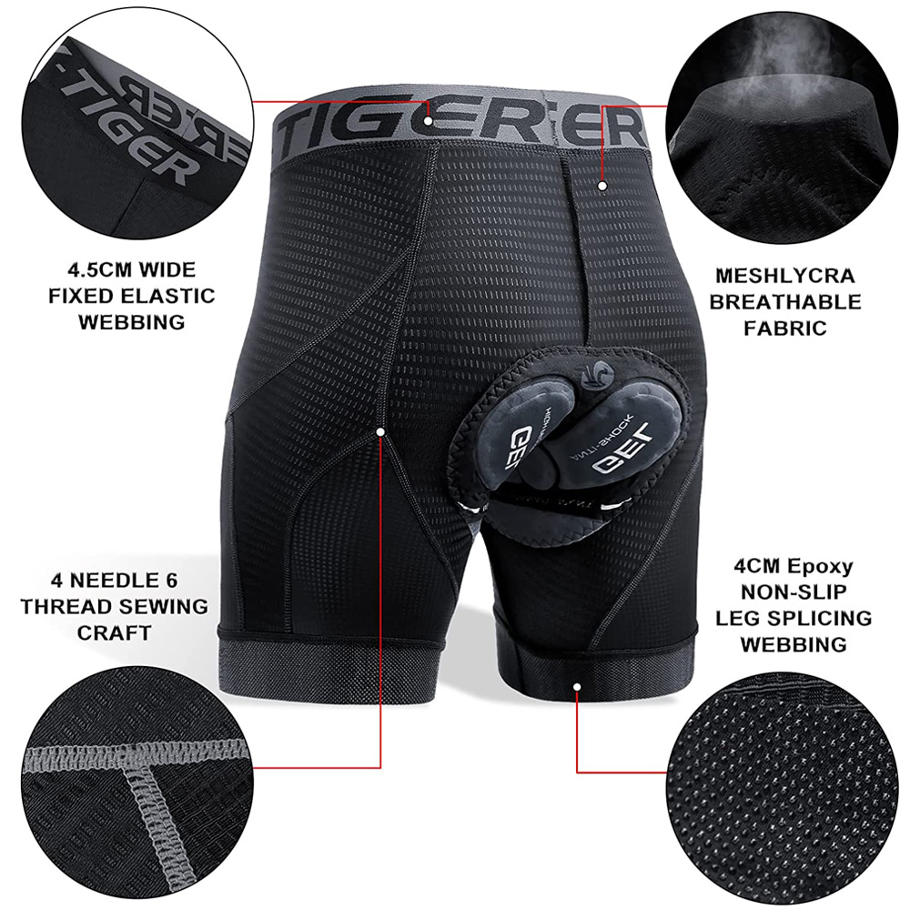 X-TIGER erkek Bisiklet İç Giyi - Padded Cycling Shorts 5D Gel incelemesi ve fiyatı
