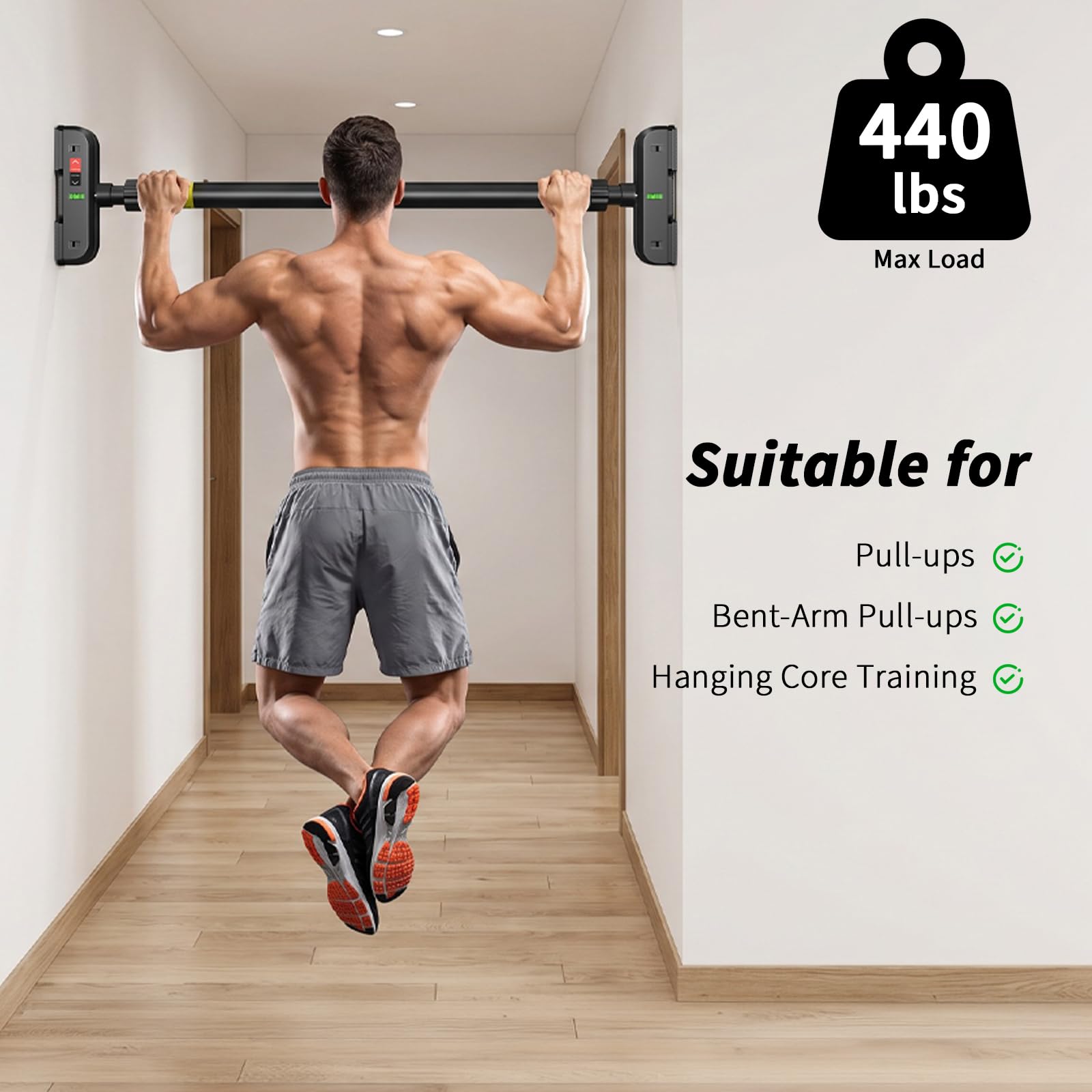 Kapı Kasası için Barfiks Çubuğ - Door Pull Up Bar No Screw incelemesi ve fiyatı
