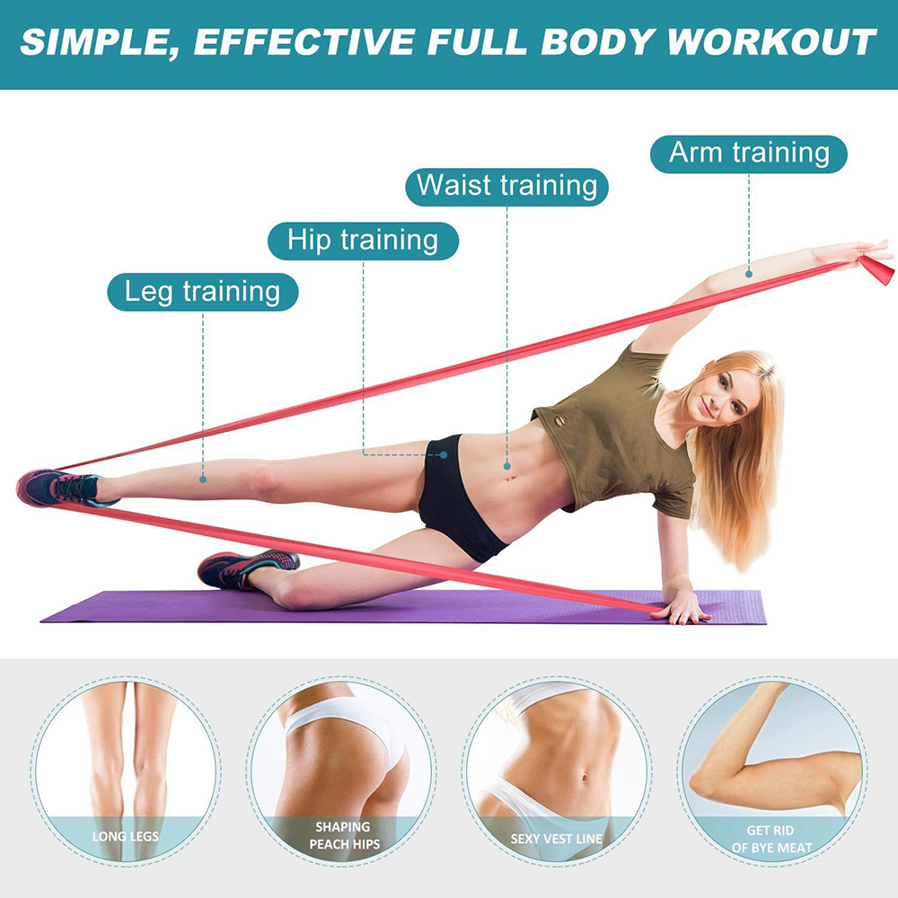 Yoga Spor Direnç Bantları Pila - Pilates Bar Kit With Resistance Bands incelemesi ve fiyatı