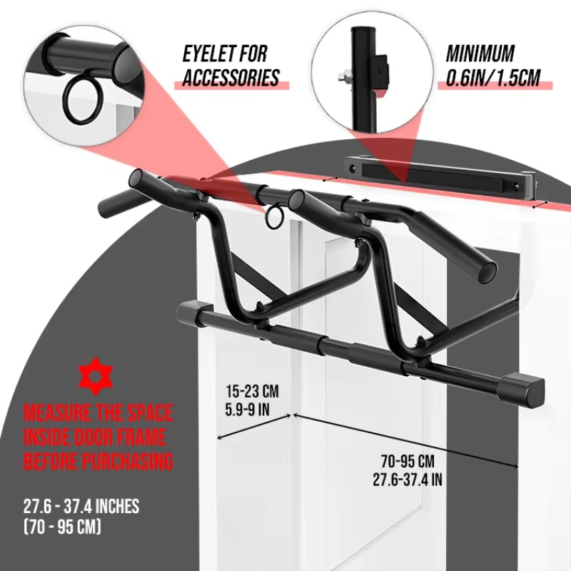 Fabrika Çıkışlı Profesyonel Vi - Door Pull Up Bar No Screw incelemesi ve fiyatı