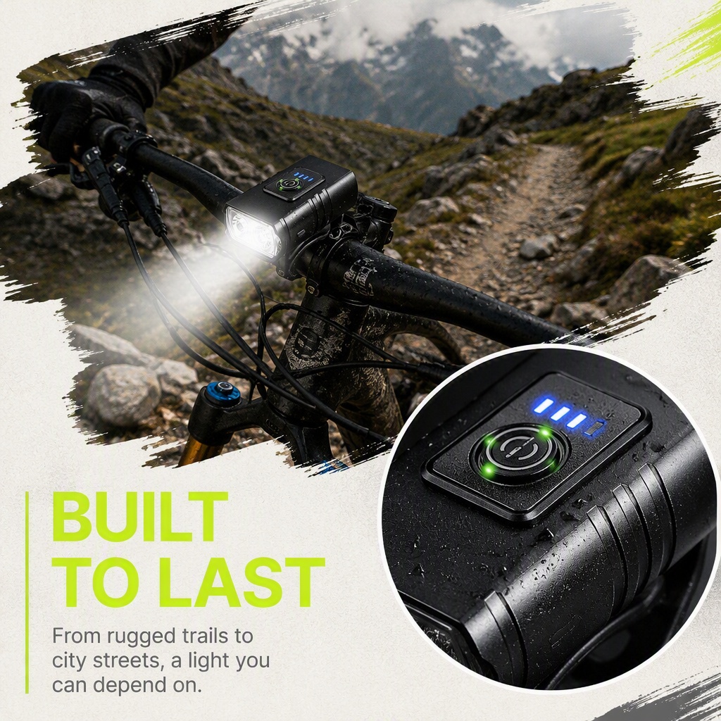 Bisiklet Lambası USB Şarj Edil - Rechargeable Bicycle Headlight 1000 Lumen incelemesi ve fiyatı