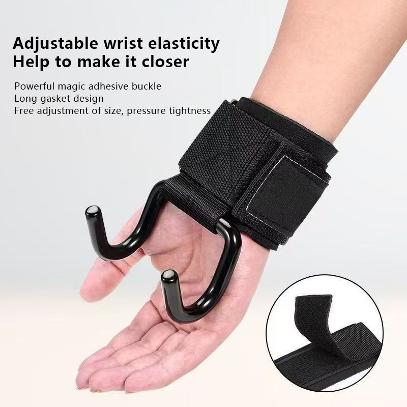 2 Adet Ağırlık Kaldırma Kancas - Wrist Wraps Weightlifting Support incelemesi ve fiyatı
