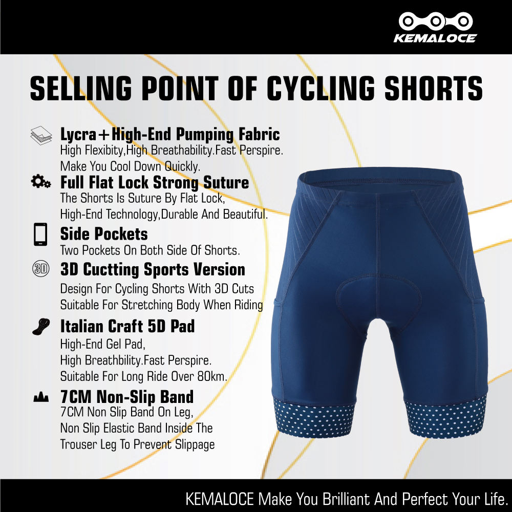 KEMALOCE erkekler bisiklet şor - Padded Cycling Shorts 5D Gel incelemesi ve fiyatı