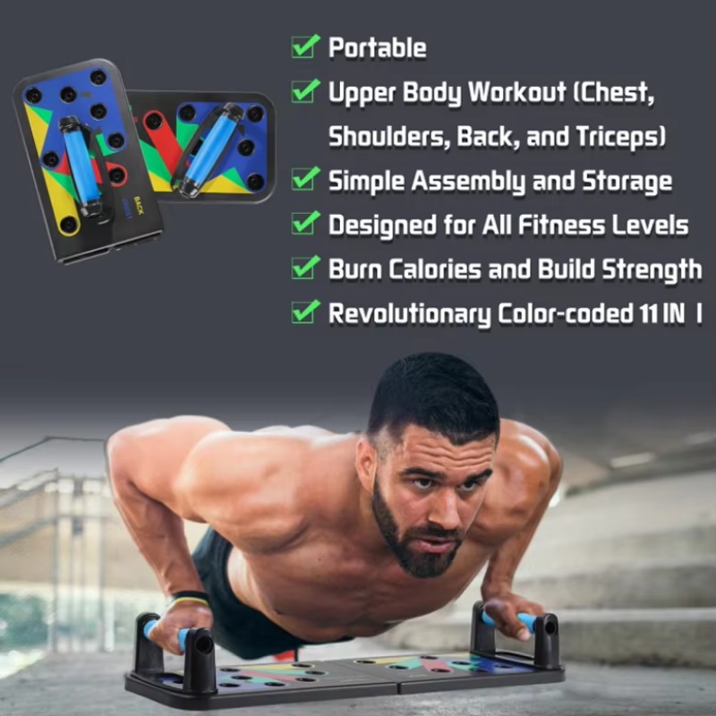 9'u 1 Arada Katlanabilir Şınav - Push Up Board Foldable Multi Function incelemesi ve fiyatı